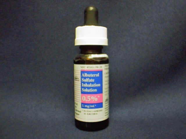 albuterol sulfate dosage for nebulizer